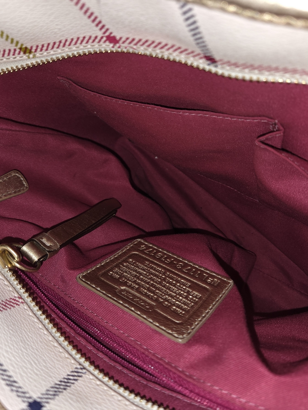 Coach Tattersall Tote - Picture 8 of 9